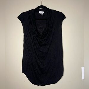 Vintage Barney’s New York 100% Linen cowl neck blouse